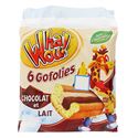 Picture of Gofolies Whaou Fourrée lait chocolat x6 192g
