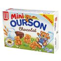 Image de Gâteaux Lu Mini Ourson Chocolat 6x4 165g