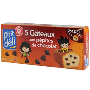 Immagine di Gâteaux P'tit Déli Pépites au chocolat 5x30g