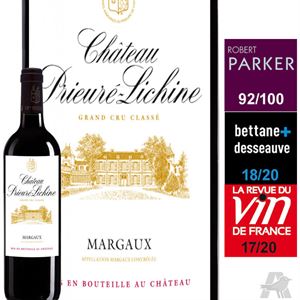 Изображение Château Prieuré Lichine Margaux Rouge 2010  Margaux Grand Cru Classé