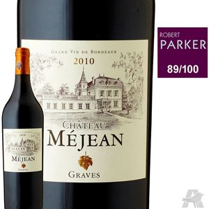 Изображение Château Méjean Graves Rouge 2010  Graves