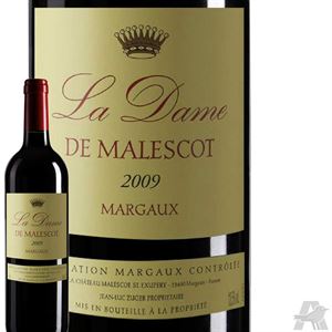 Image de La Dame de Malescot Margaux Rouge 2009  Margaux