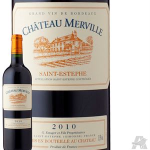 Immagine di Château Merville Saint-Estèphe Rouge 2010  Saint-Estèphe