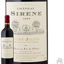 Изображение Château Sirène Saint-Julien Rouge 2009  Saint-Julien