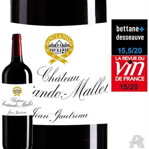 Immagine di Château Sociando-Mallet Haut-Médoc Rouge 2007 Magnum  Haut-Médoc