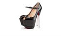 Immagine di Louboutin Printz Kid Metallic 160 mm