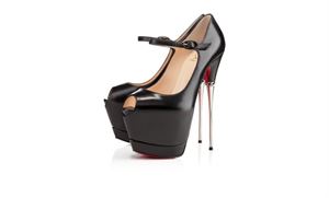 Picture of Louboutin Printz Kid Metallic 160 mm