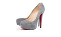 Picture of Louboutin Bianca Veau Velours 140 mm