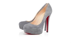 Picture of Louboutin Bianca Veau Velours 140 mm