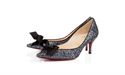 Picture of Louboutin Gruotta Glitter/Satin 70 mm