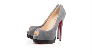 Immagine di Louboutin Palais Royal Trepointe Veau Velours 140 mm