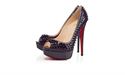 Immagine di Louboutin Lady Peep Spikes Vernis 150 mm