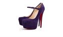 Picture of Louboutin Lady Daf Veau Velours 160 mm