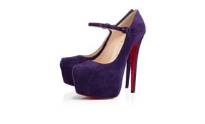 Picture of Louboutin Lady Daf Veau Velours 160 mm