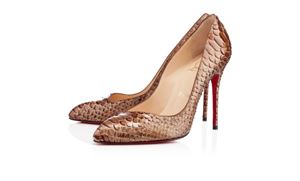 Immagine di Louboutin Corneille Python 100 mm