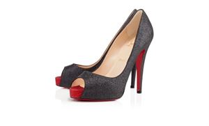 Image de Louboutin Very Prive Glitter 120 mm