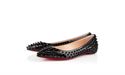 Immagine di Louboutin Pigalle Spikes Flat Vernis