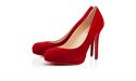 Picture of Louboutin New Simple Pump Veau Velours 120 mm