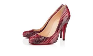 Picture of Louboutin Ron Ron Watersnake 100 mm