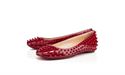 Picture of Louboutin Gozul Spikes Flat Vernis