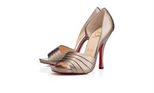 Immagine di Louboutin Charmu Nappa Laminato 120 mm