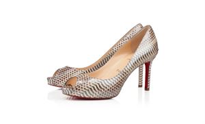 Picture of Louboutin No Matter Watersnake 85 mm