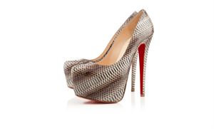 Bild von Louboutin Daffodile Watersnake 160 mm