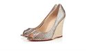 Immagine di Louboutin Puglia Watersnake 100 mm