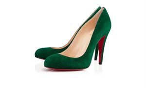 Immagine di Louboutin Ron Ron Veau Velours 100 mm