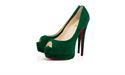 Picture of Louboutin Palais Royal Veau Velours 140 mm