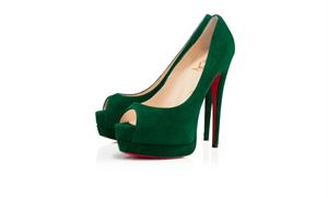 Picture of Louboutin Palais Royal Veau Velours 140 mm