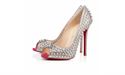 Image de Louboutin Flo Spikes Glitter 120 mm