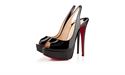 Immagine di Louboutin Lady Peep Sling Vernis 150 mm